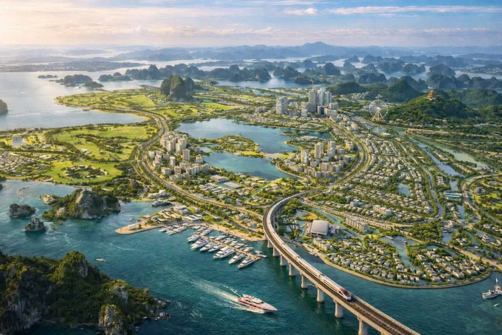 Jalur Kereta Api Cepat Hanoi – Quang Ninh : Membuka Ruang Ekonomi Strategis Baru